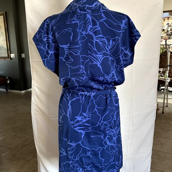 Tropical Vacation Slip Dress with Tie Belt Light and Comfy Medium - Picture 3 of 9